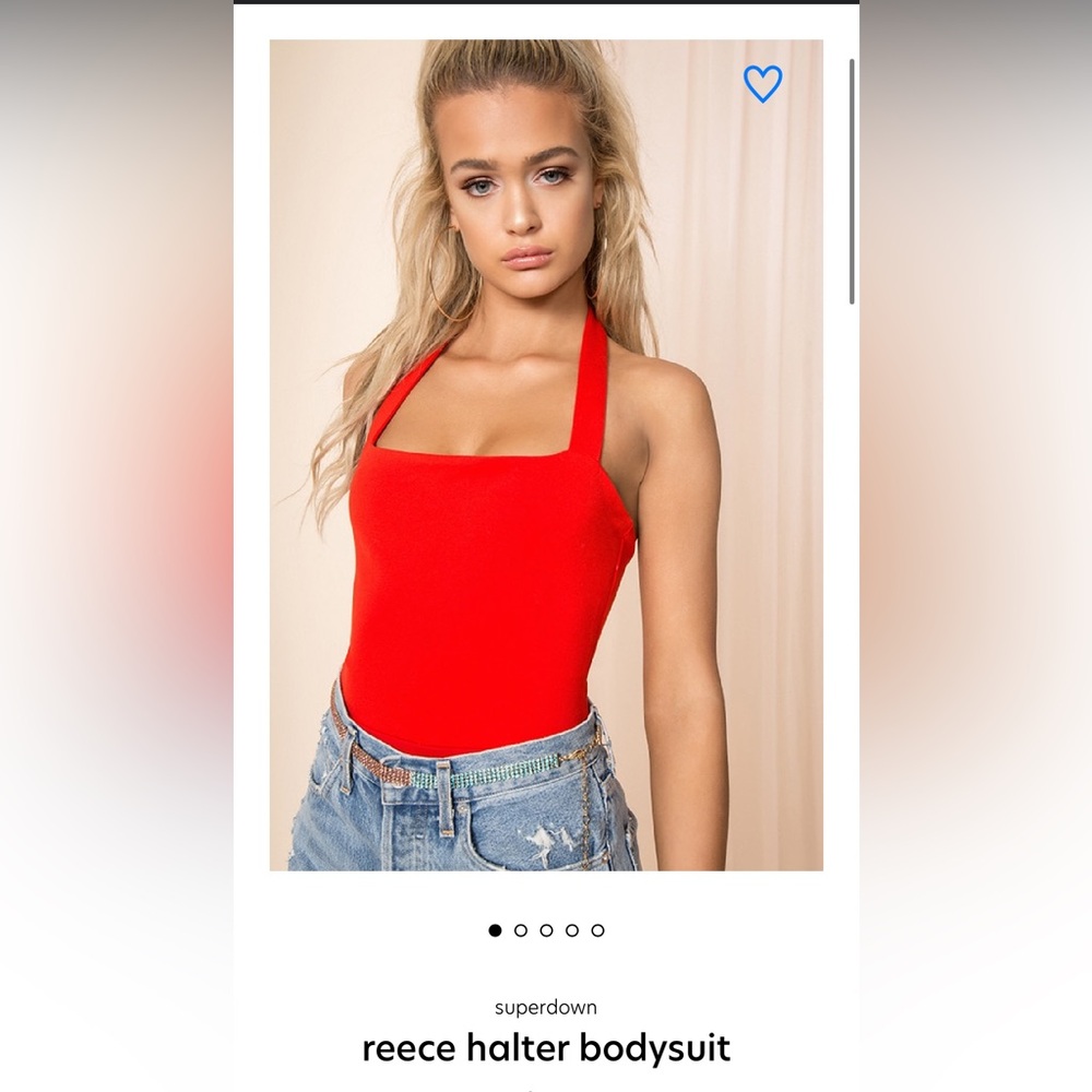 Revolve Reece Halter Body Suit - Picture 2 of 6